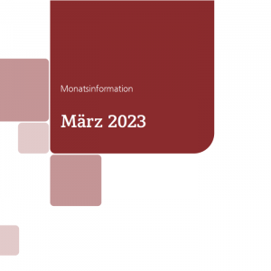 März 2023 – Monatsinformation zum Download